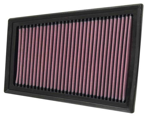 K&N High-Flow Air Filter 33-2376 for 2007-2012 Nissan Sentra - Panel Replacement Filter