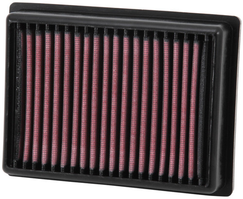 K&N KT-1113 Panel Replacement Air Filter for 2013-2026 KTM Adventure - Red Cotton Gauze, Lifetime Warranty