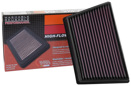 K&N High-Flow Air Filter 33-3073 - Panel Replacement Filter