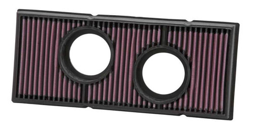 K&N KT-9907 Panel Replacement Air Filter for 2007-2013 KTM 990 Adventure - Red Cotton Gauze, 1 Year Warranty