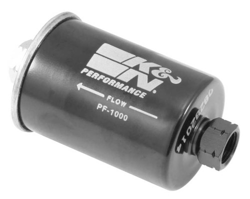 K&N PF-1000 High Performance Fuel Filter - Cellulose Media, 1 Year Warranty