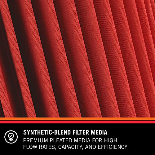 K&N KN-142 Premium Cartridge Oil Filter - High Flow Synthetic Media, 1 Year Warranty