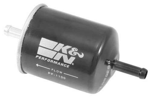K&N PF-1100 High Performance Fuel Filter - Cellulose Media, 1 Year Warranty