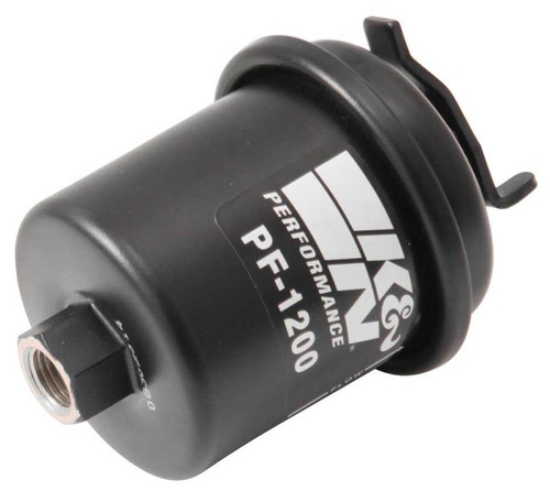 K&N PF-1200 High Performance Fuel Filter with Pump - Cellulose Media, 1 Year Warranty