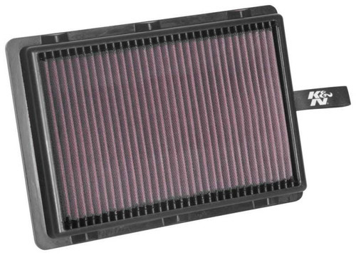 K&N High-Flow Air Filter 33-5046 for 2016-2024 Nissan TITAN - Panel Replacement Filter