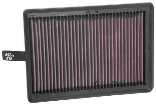 K&N High-Flow Air Filter 33-5046 for 2016-2024 Nissan TITAN - Panel Replacement Filter