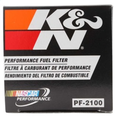 K&N PF-2100 High Performance Fuel Filter - Cellulose Media, 1 Year Warranty