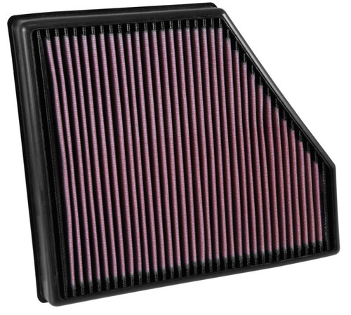K&N High-Flow Air Filter 33-5047 for 2016-2024 Chevrolet Camaro - Panel Replacement Filter