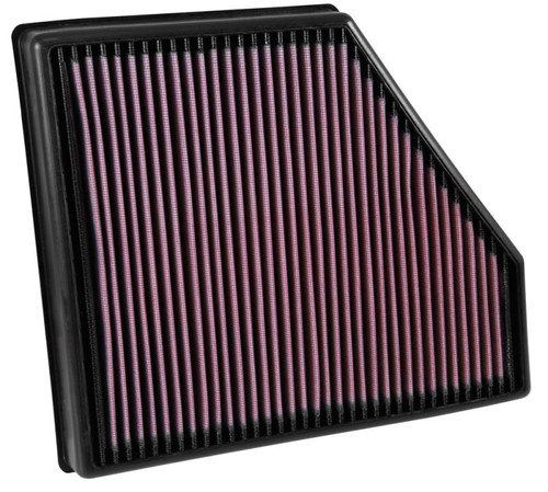 K&N High-Flow Air Filter 33-5047 for 2016-2024 Chevrolet Camaro - Panel Replacement Filter