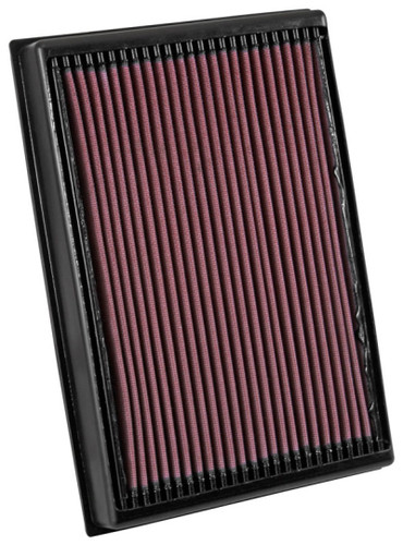 K&N High-Flow Air Filter 33-5048 for 2016-2019 Nissan TITAN XD - Panel Replacement Filter