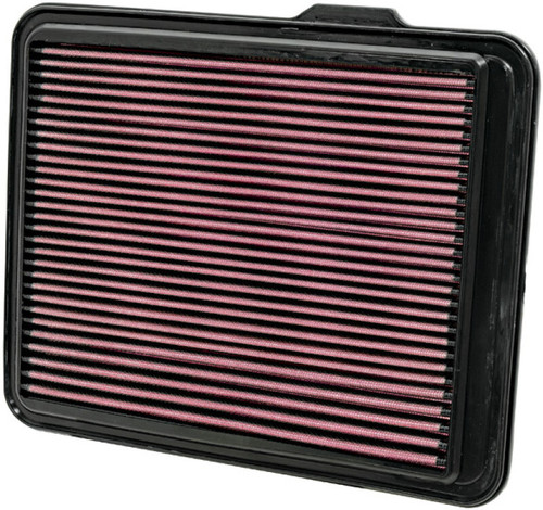 K&N High-Flow Air Filter 33-2408 for 2008-2013 Chevrolet GMC Canyon Colorado Hummer H3 - Panel Replacement Filter