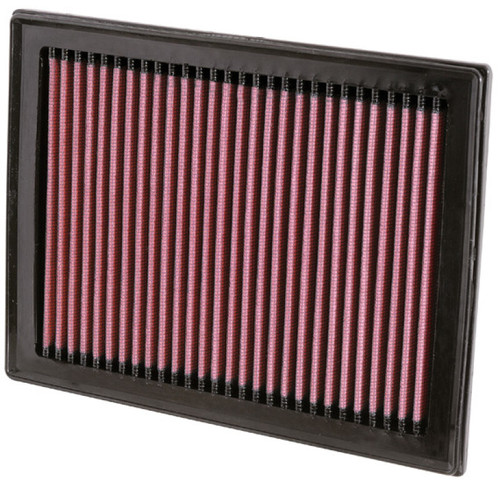 K&N High-Flow Air Filter 33-2409 for 2007-2024 INFINITI Nissan FX35 Rogue Juke Sentra - Panel Replacement Filter