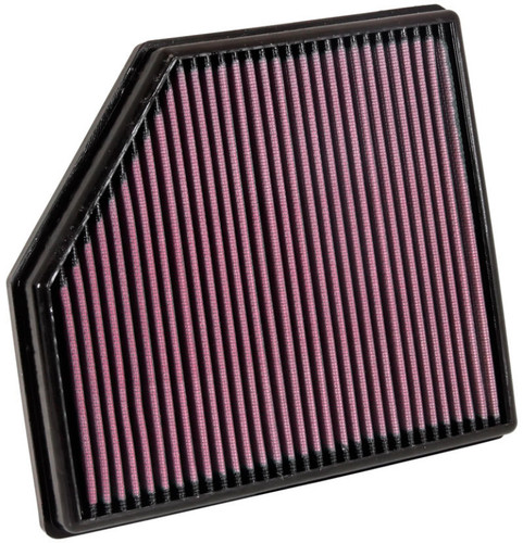 K&N High-Flow Air Filter 33-2418 for 2007-2016 Volvo S60 S80 V60 XC60 - Panel Replacement Filter