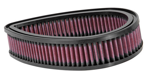 K&N E-3333 Unique Replacement Air Filter for Harley-Davidson RK Series - Red Cotton Gauze, Lifetime Warranty