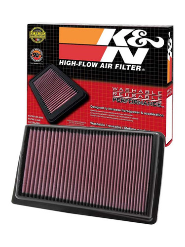 K&N High-Flow Air Filter 33-2426 for 2009-2017 Hyundai Kia Equus Genesis K900 - Panel Replacement Filter