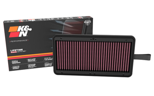 K&N High-Flow Air Filter 33-5130 for 2022-2023 Genesis GV70 - Panel Replacement Filter