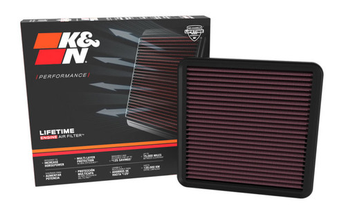 K&N High-Flow Air Filter 33-5131 for 2022-2026 Hyundai Elantra N - Panel Replacement Filter