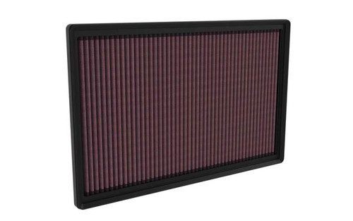 K&N High-Flow Air Filter 33-5142 for 2023-2026 Alfa Romeo Dodge Jeep Compass Hornet - Panel Replacement Filter
