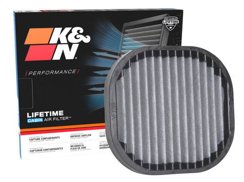 K&N VF1018 Washable Cabin Air Filter for 2000-2009 Honda S2000