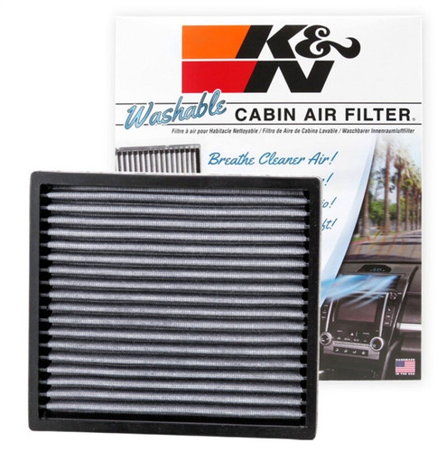 K&N VF2000 Washable Cabin Air Filter for 2005-2025 Lexus Toyota Camry RAV4 Highlander