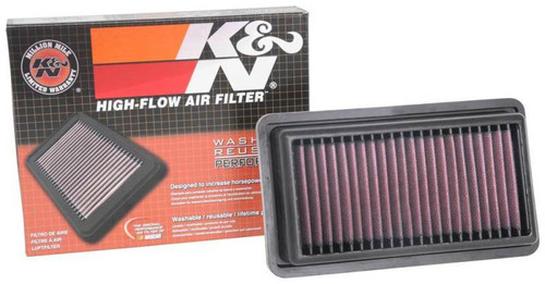 K&N High-Flow Air Filter 33-3082 - Panel Replacement Filter