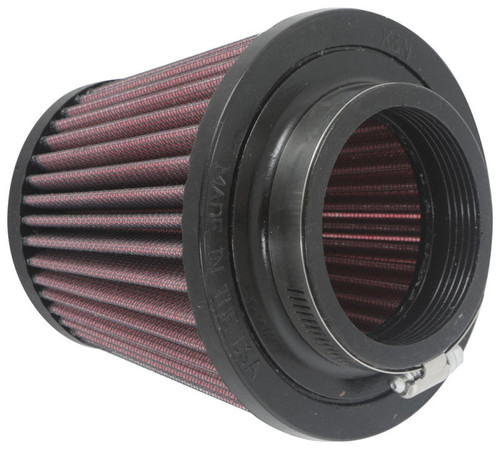 K&N RU-5135 Red Round Tapered Universal Clamp-On Air Filter