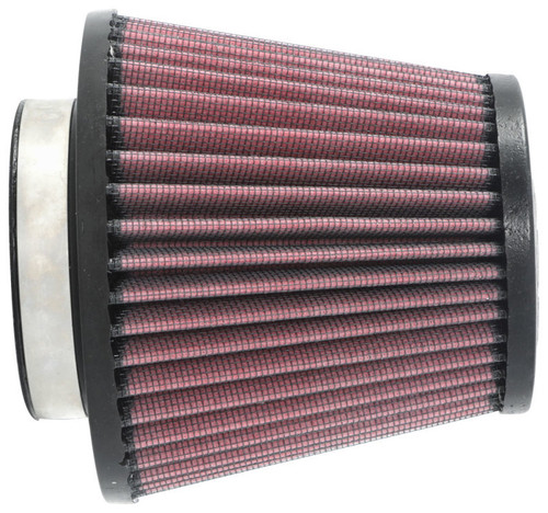 K&N RU-5135 Red Round Tapered Universal Clamp-On Air Filter