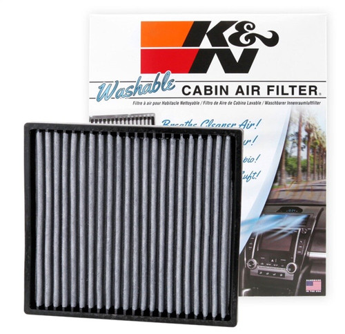 K&N VF2007 Washable Cabin Air Filter for 2007-2019 Hyundai Sonata Kia Optima