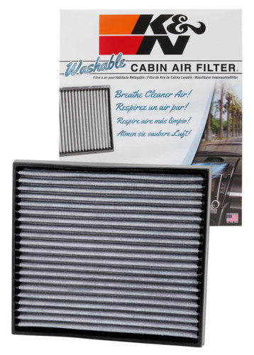 K&N VF2009 Washable Cabin Air Filter for 2000-2010 Scion xB xA Toyota Echo