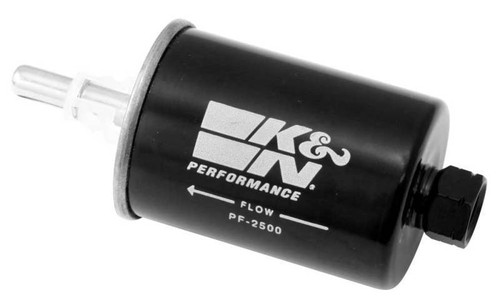 K&N PF-2500 High Performance Fuel Filter - Cellulose Media, 1 Year Warranty