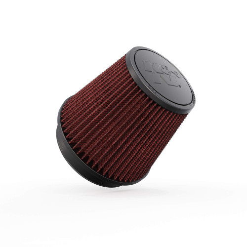 K&N RU-5147 Red Round Tapered Universal Clamp-On Air Filter