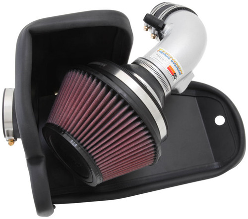 K&N 69-1020TS Typhoon Performance Air Intake System for 2012-2015 Honda Civic - Silver Tube
