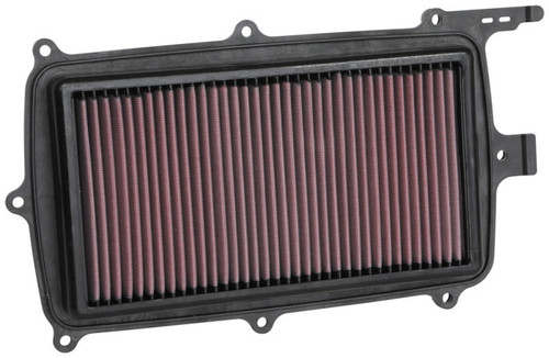 K&N HA-1019 Unique Replacement Air Filter for 2019-2025 Honda Talon - Red Cotton Gauze, 1 Year Warranty