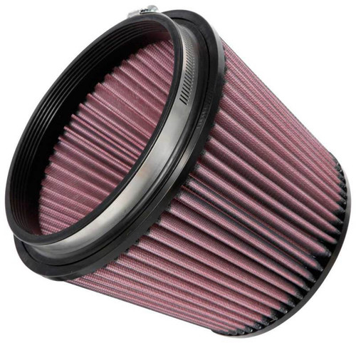 K&N RU-5173 Red Round Tapered Universal Clamp-On Air Filter