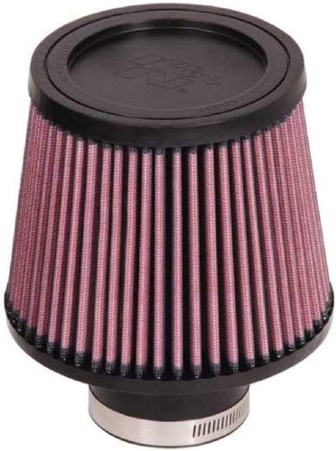 K&N RU-5174 Red Round Tapered Universal Clamp-On Air Filter