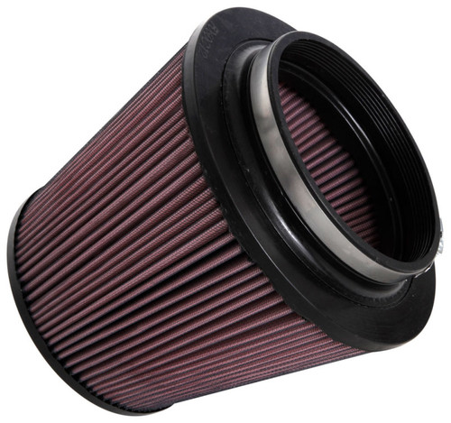 K&N RU-5179 Red Large Round Tapered Universal Clamp-On Air Filter