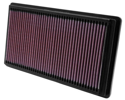 K&N 33-2266 High-Flow Replacement Panel Air Filter for 1999-2006 Ford Thunderbird Jaguar S-Type Lincoln LS - 12.375x6.563 in