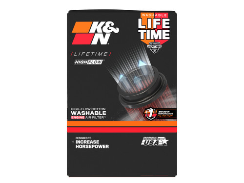 K&N YA-3586 Oval Tapered Replacement Air Filter for 1986-2020 Yamaha TT350 TTR250