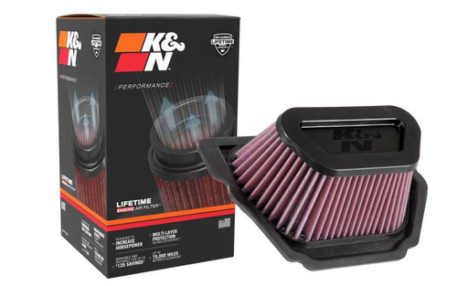K&N YA-1020 Unique Replacement Air Filter for 2020-2025 Yamaha YZF-R1