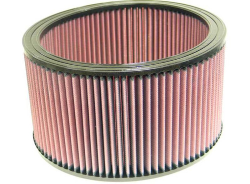 K&N E-3690 Round Replacement Air Filter - Red Cotton Gauze, Washable, Lifetime Warranty