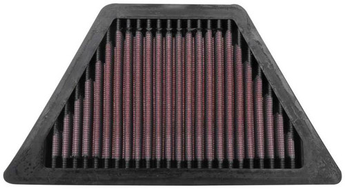 K&N BM-1821 Panel Replacement Air Filter for 2021-2025 BMW R 18 - Red Cotton Gauze, Lifetime Warranty