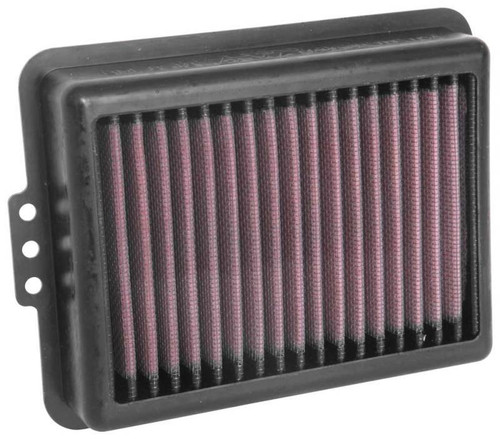 K&N BM-8518 Panel Replacement Air Filter for 2018-2026 BMW F750GS F850GS - Red Cotton Gauze, Lifetime Warranty