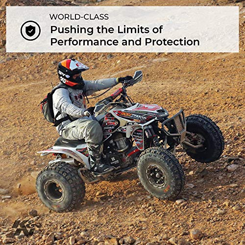 K&N CM-8009 Performance Air Intake System for 2009-2012 Can-Am Outlander 650 800 - Black Tube, Red Filter