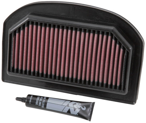 K&N TB-1212 Panel Replacement Air Filter for 2012-2020 Triumph Tiger 1200 Explorer - Includes Grease