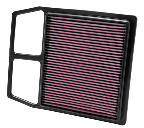 K&N CM-8011 Panel Replacement Air Filter for 2011-2020 Can-Am Commander Maverick - Red Cotton Gauze, Washable