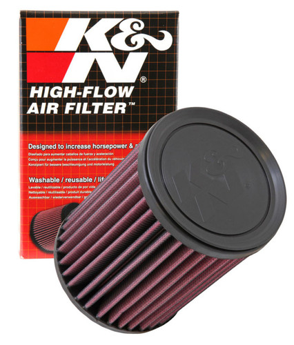 K&N CM-8012 Round Replacement Air Filter for 2012-2026 Can-Am Outlander - Red Cotton Gauze, Washable