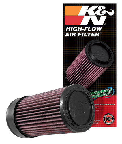 K&N CM-8016 Round Replacement Air Filter for 2016-2026 Can-Am Spyder - Red Cotton Gauze, Washable