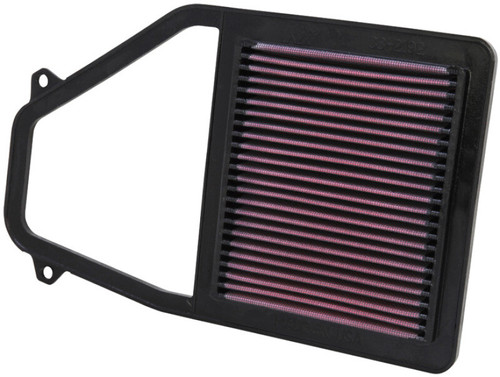 K&N 33-2192 High-Flow Replacement Panel Air Filter for 2001-2005 Honda Civic &amp; Acura EL - 12.5x7.75x0.875 in