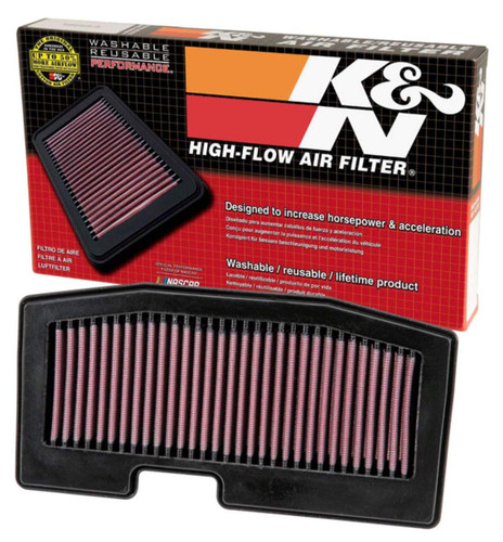K&N TB-6713 Panel Replacement Air Filter for 2013-2017 Triumph Daytona 675 Street Triple