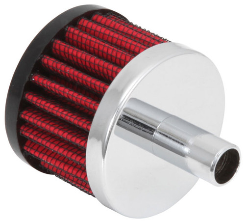 K&N 62-1010 Vent Air Filter/ Breather - Non-woven Synthetic, 1/2 inch Tube